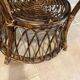 Rattan round table