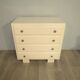 Commode art déco blanche