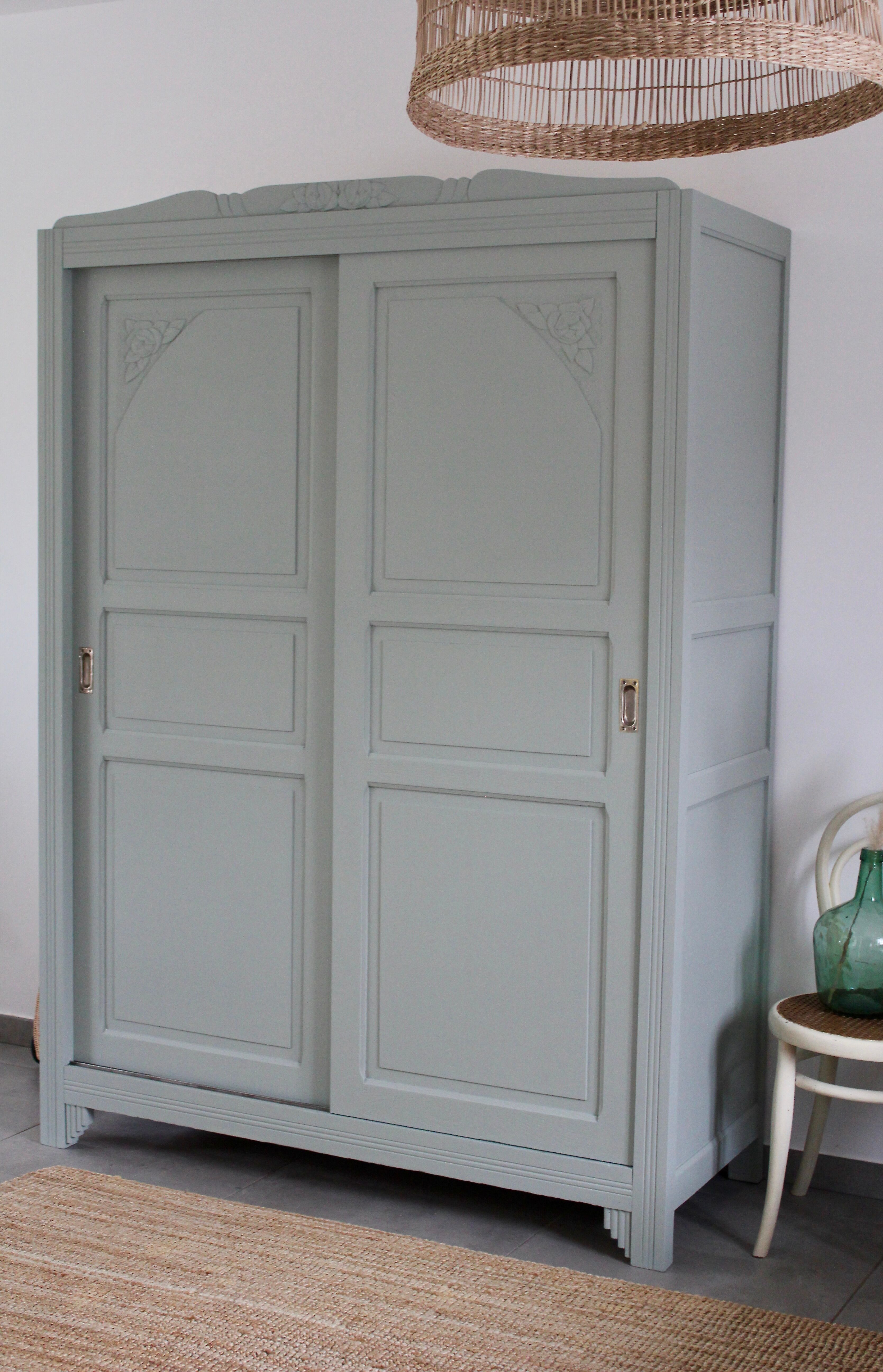Art deco wardrobe