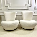 Pair of restored vintage swivel heaters