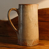 Glazed terracotta pitcher