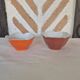 Coupelles en porcelaine fine