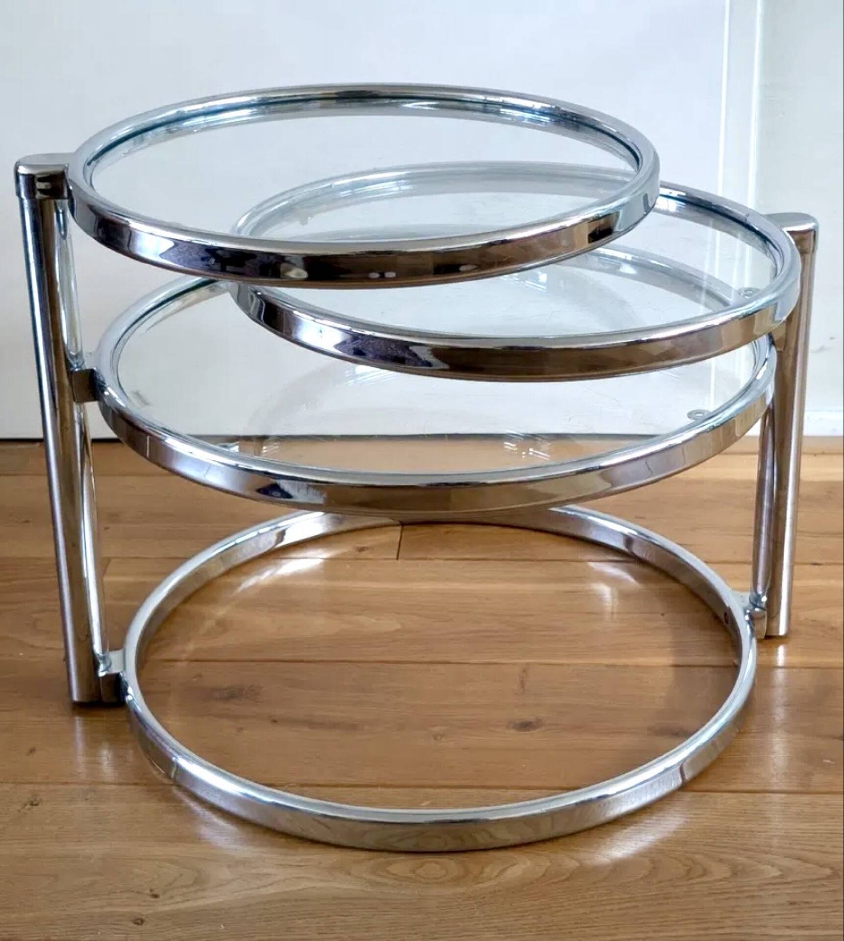 Table basse vintage Leitmotiv superbe état