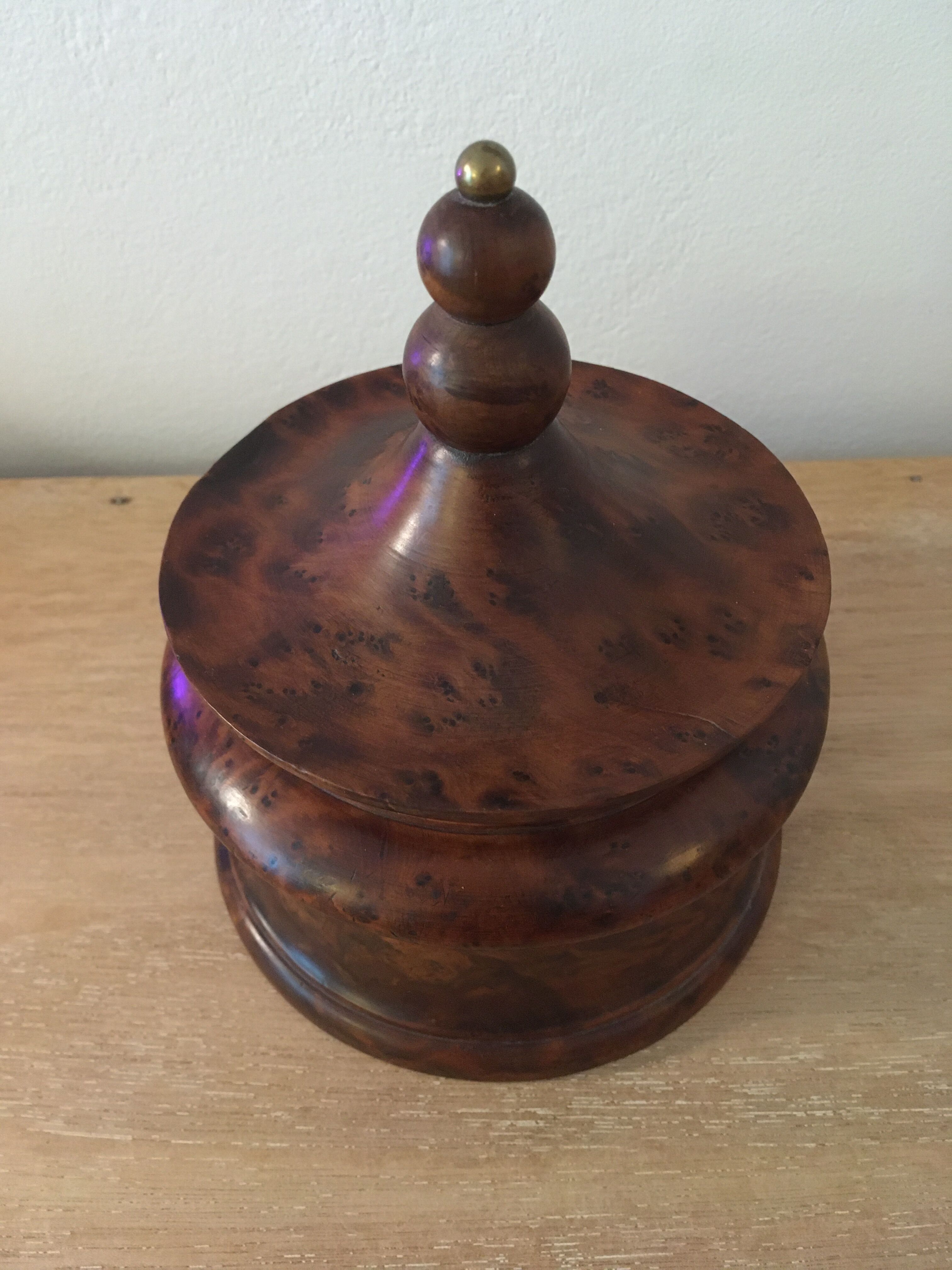 Art deco tobacco pot
