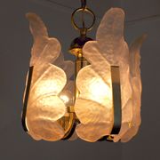 "Leaf" chandelier by Carl Fagerlund, Murano glass, Germany, 1970