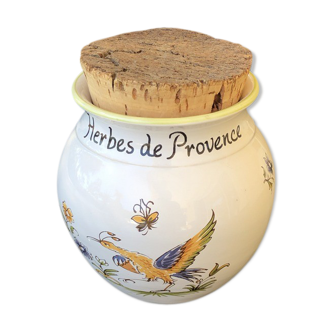 Moustiers herb pot