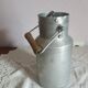 Milk jug whole milk can in vintage aluminum