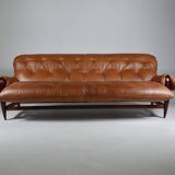 Sofa "Rodeio" par Jean Gillon pour Italma Woodart. Brésil 1965.
