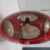 Vintage UFO red pendant lamp Luigi Colani