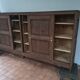 Fir craft furniture with 4 sliding doors