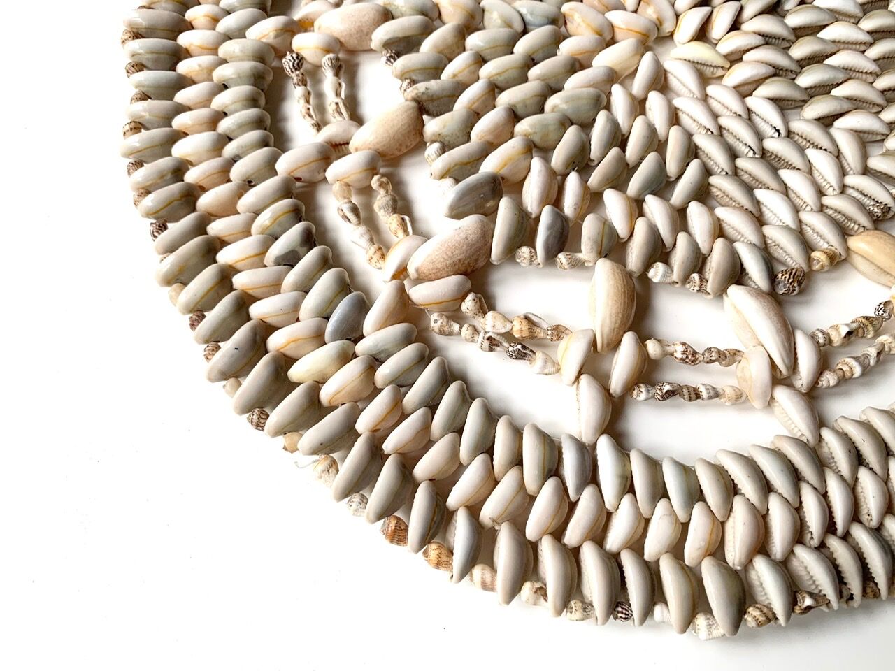 Dessous de plat en coquillage, années 70