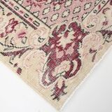 6x9 Rug For Classic Room Burgundy Vintage Persian Rug, 175x282Cm SK5137