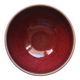 Chamotte terracotta bowl - Enamelled interior