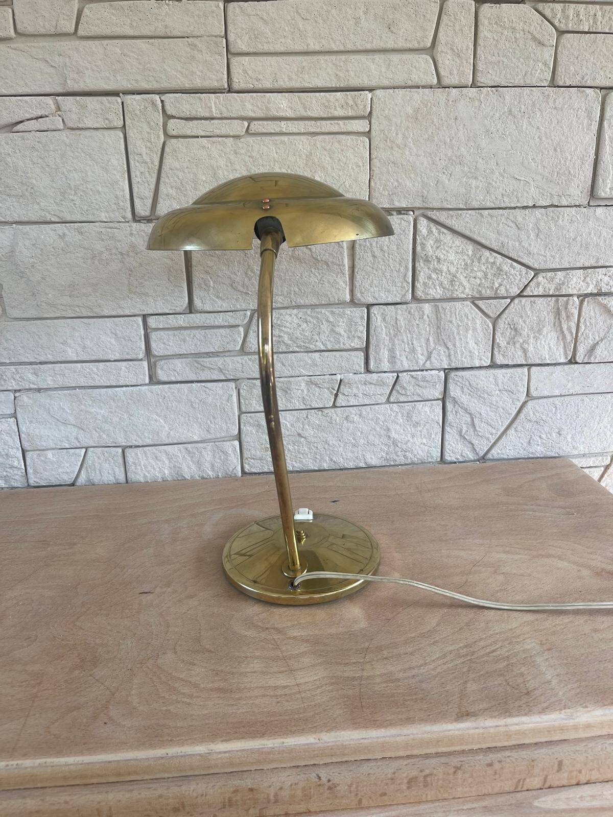 Old desk lamp