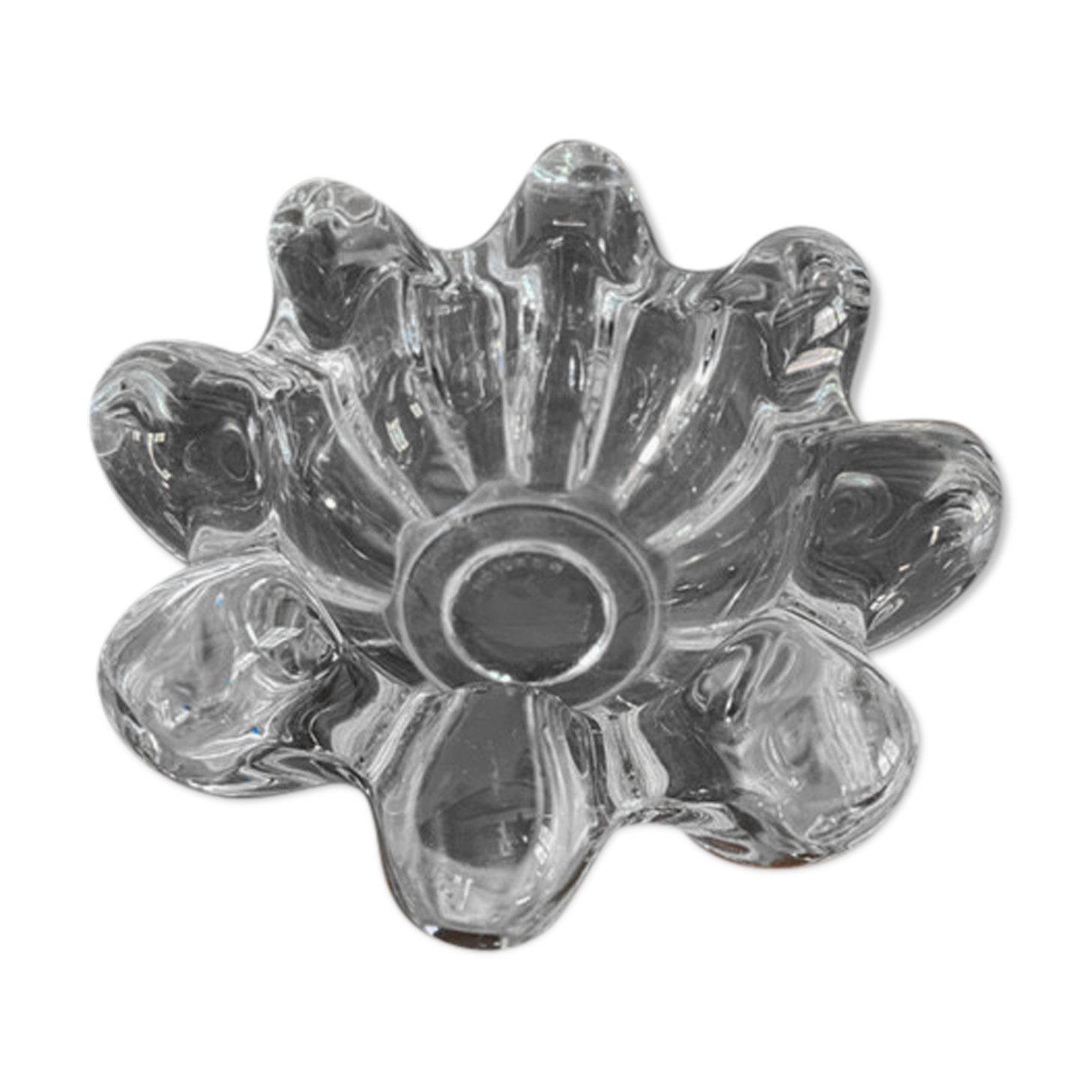 Crystal ashtray pierre d'avesn, 1950
