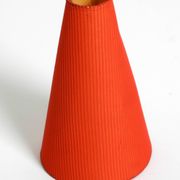 Lampe de table trépied en laiton, milieu du siècle moderne.