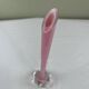 Sculptural glass soliflore in pink