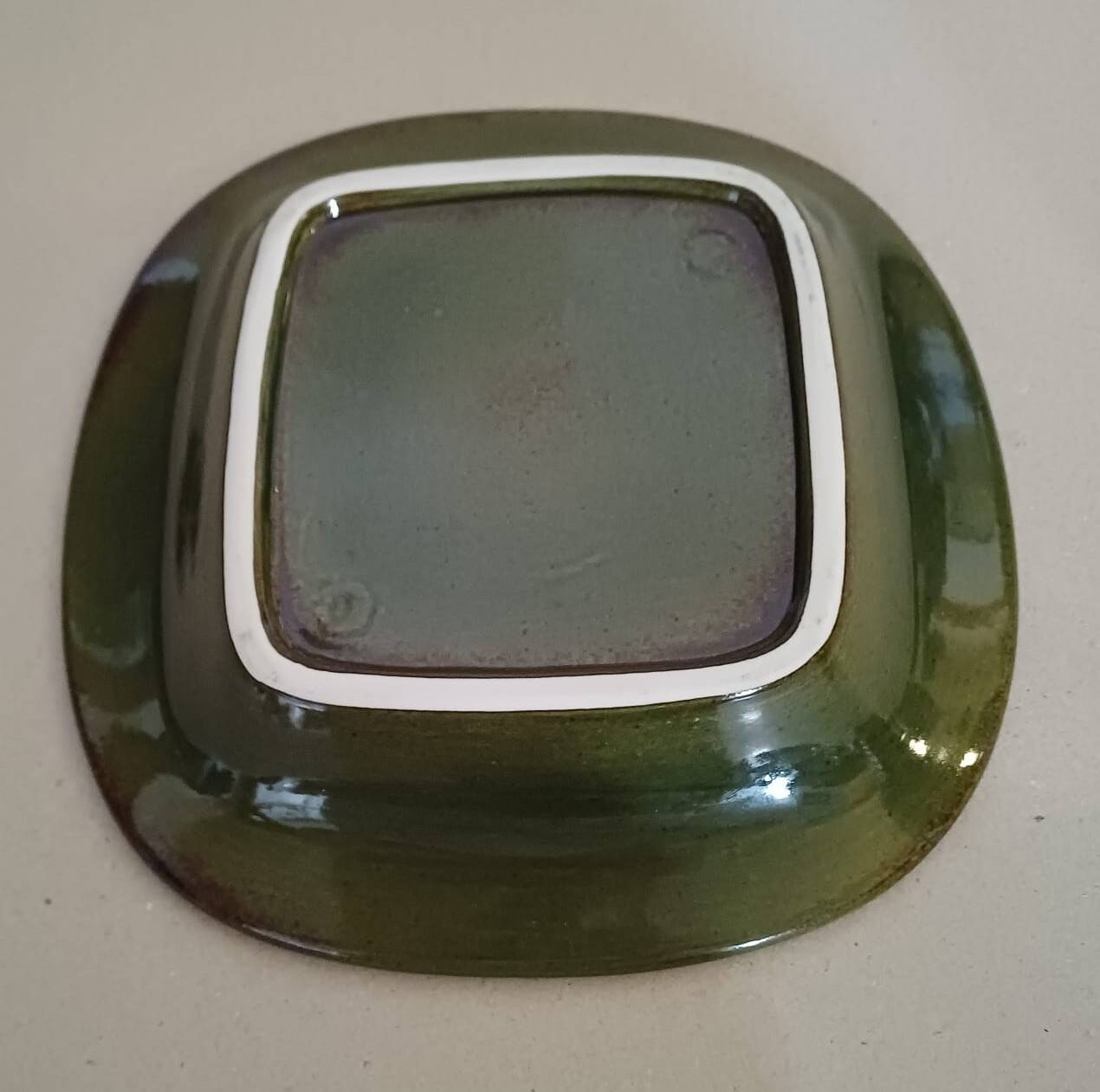 Plat vide-poche Harlekin – Lisa Larson pour Gustavsberg, années 1960