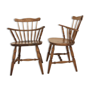 Set de 2 chaises scandinave