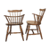 Set of 2 Scandinavian birch chairs "Pinnstolar", Nesto, Nässjö, Sweden, 1960
