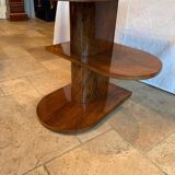 Gueridon art deco in maccassar acajoux