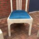Chaises vintage et design en marbre blanc