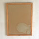 Golden vintage mirror 41x53cm
