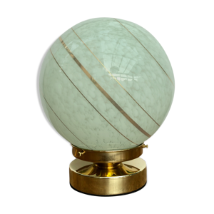 lampe à poser globe