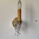 Venetian wall sconce, glass sconce, brass, pendants.