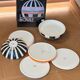 Villeroy & Boch La Boule Memphis – Service de table en porcelaine de 7 pièces