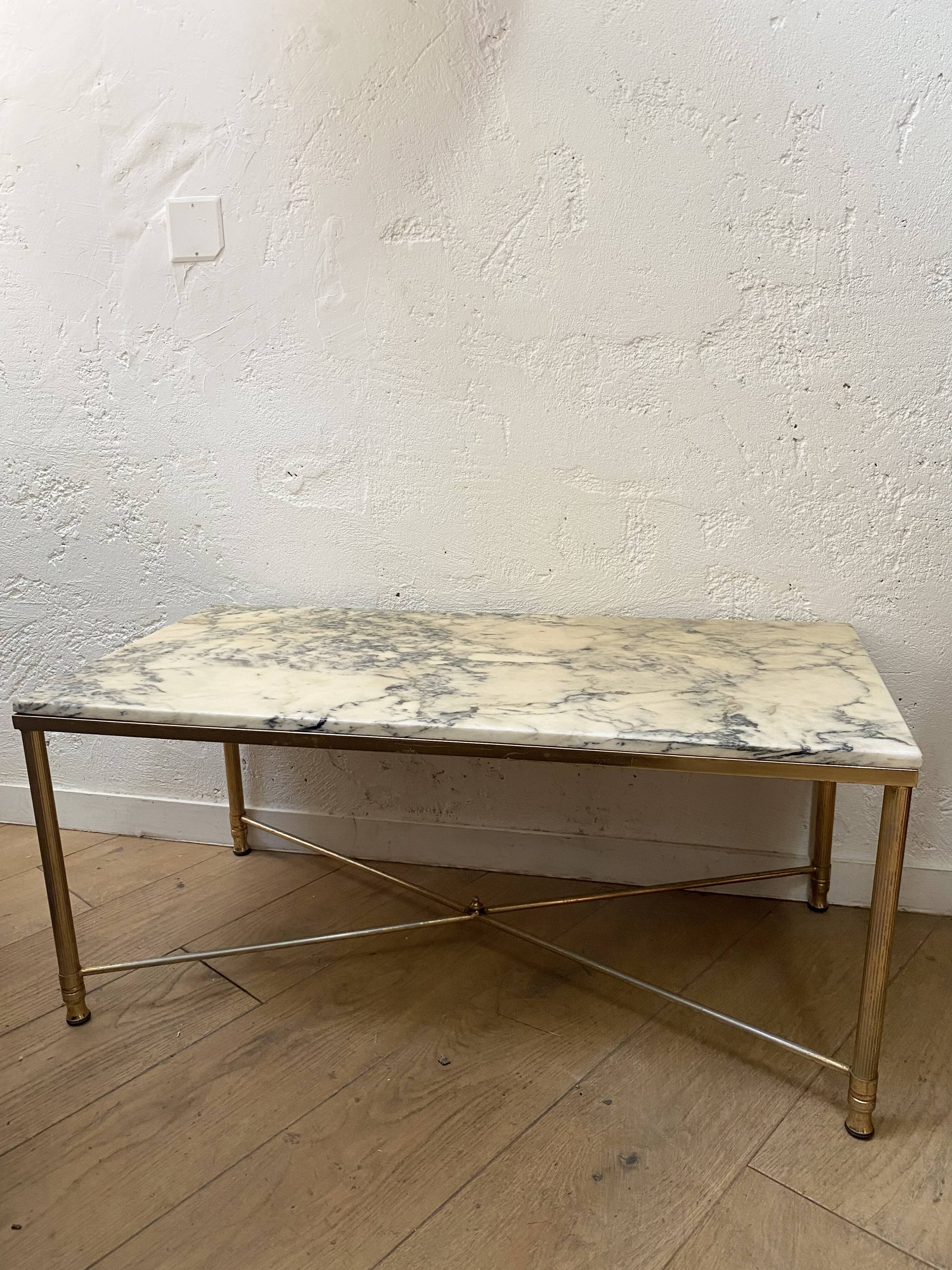Marble coffee table