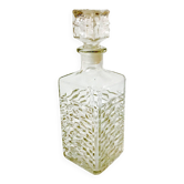 carafe à whisky facettée années 70