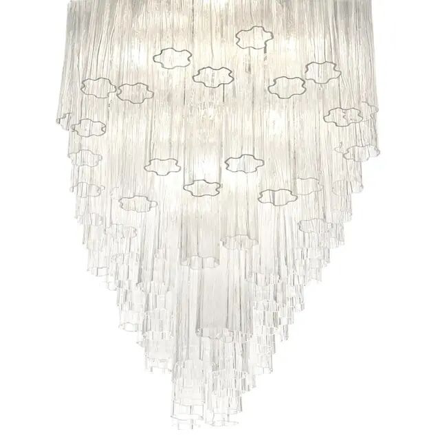 Modern Oval Tronchi Murano Glass Pendant Light by Simoeng for Simoeng