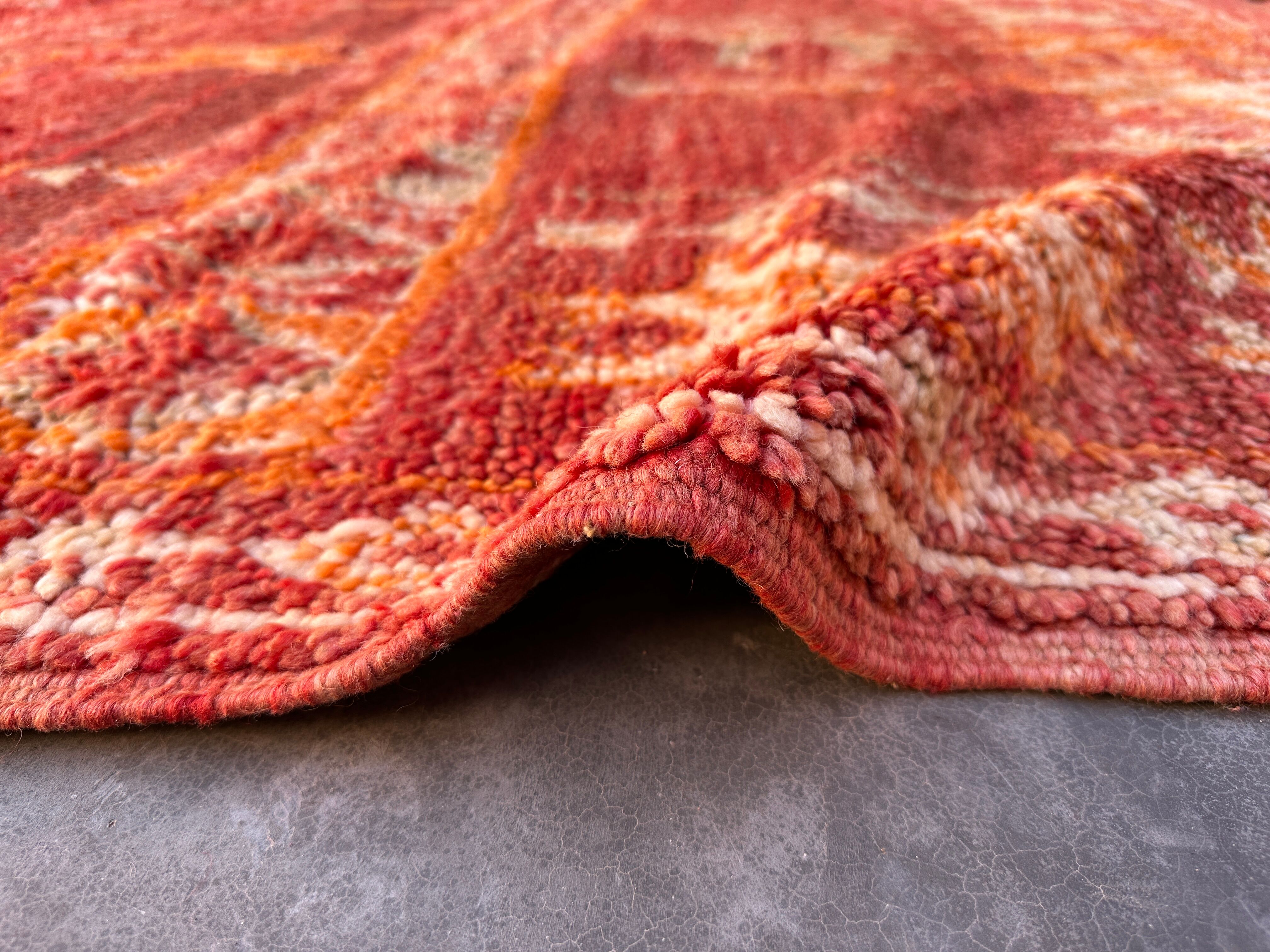 Old berber carpet - 196 x 345 cm