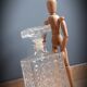 Rectangular whisky carafe