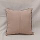Housse de coussin kilim antique en terracotta et noir, 45x45 cm, housse de coussin tribal