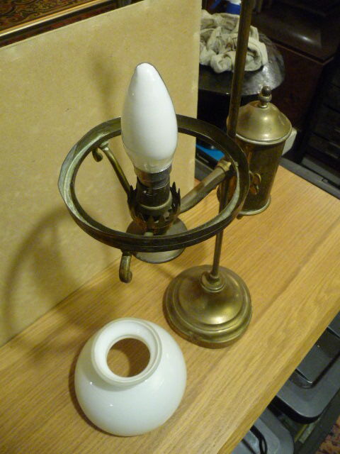 19th-century petrol lamp