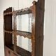 Antique rustic wall unit plate cabinet 1900