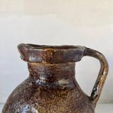 Antique stoneware pitcher jug