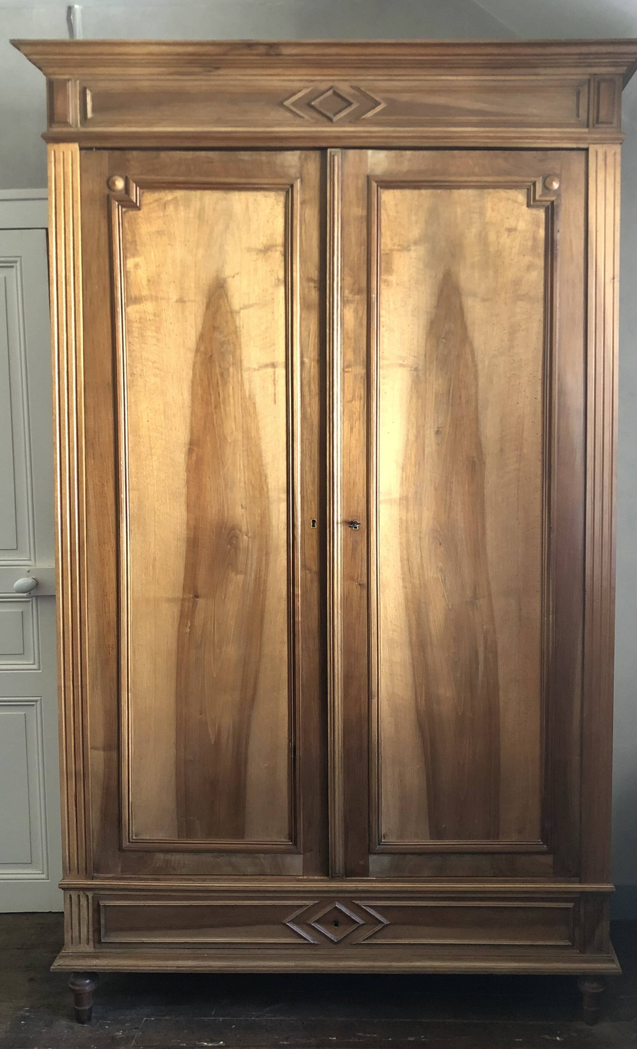 Old Norman Breton wardrobe