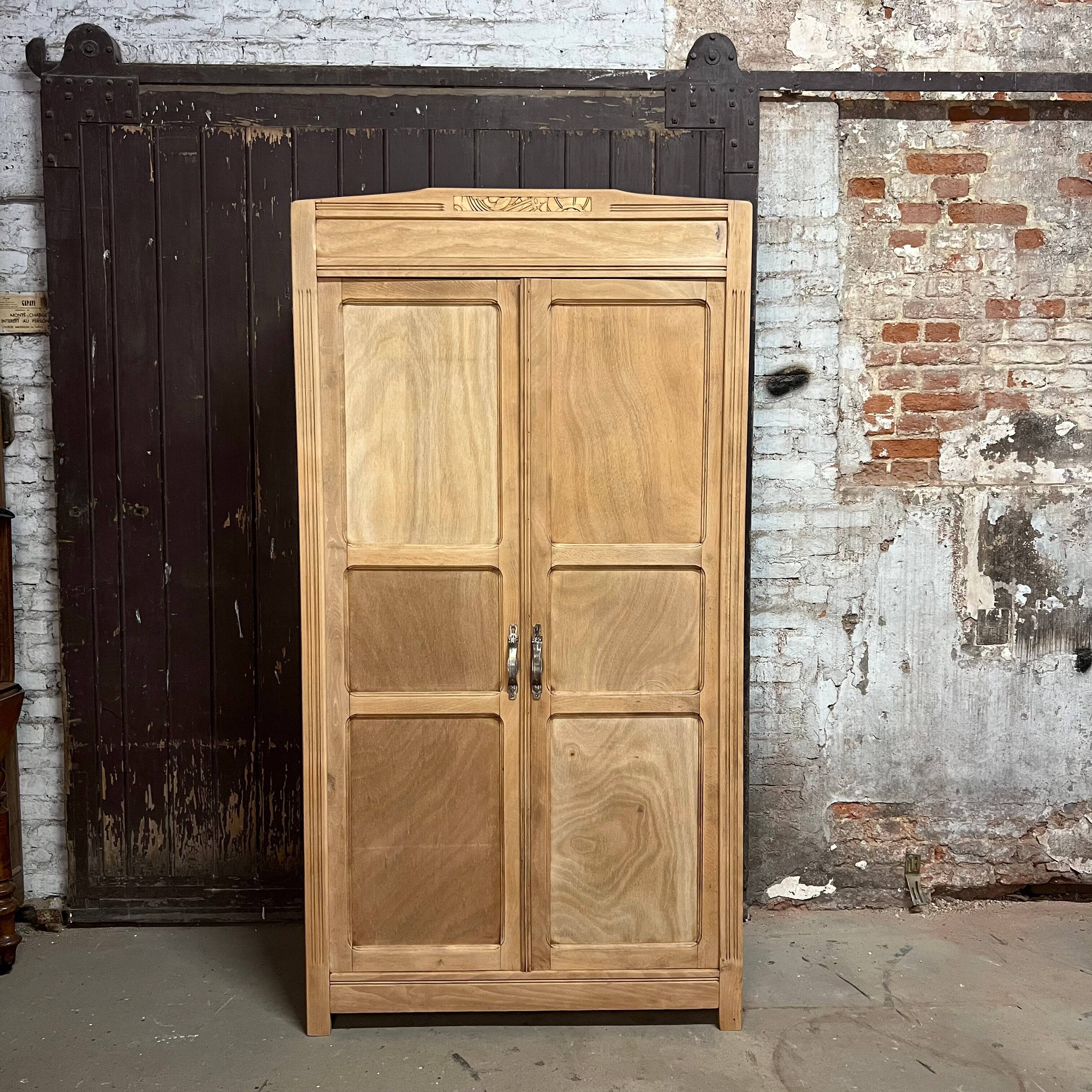 Brut Art Deco Parisian wardrobe