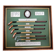 Vintage frame collection golf william park senior of musselburgh 1834- 1903