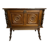 Vintage oak bar