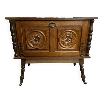 Vintage oak bar