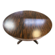 Vintage round table 1 extension rosewood 70's