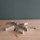 Set of 6 marble knife rests - 2 lots available