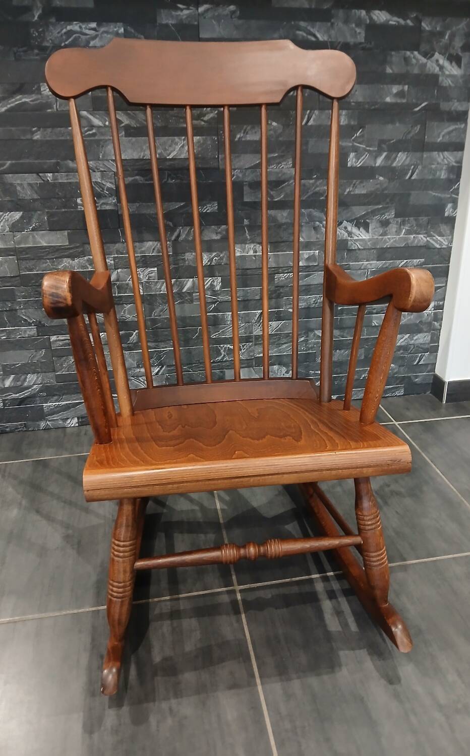 Beech rocking chair