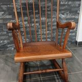 Beech rocking chair