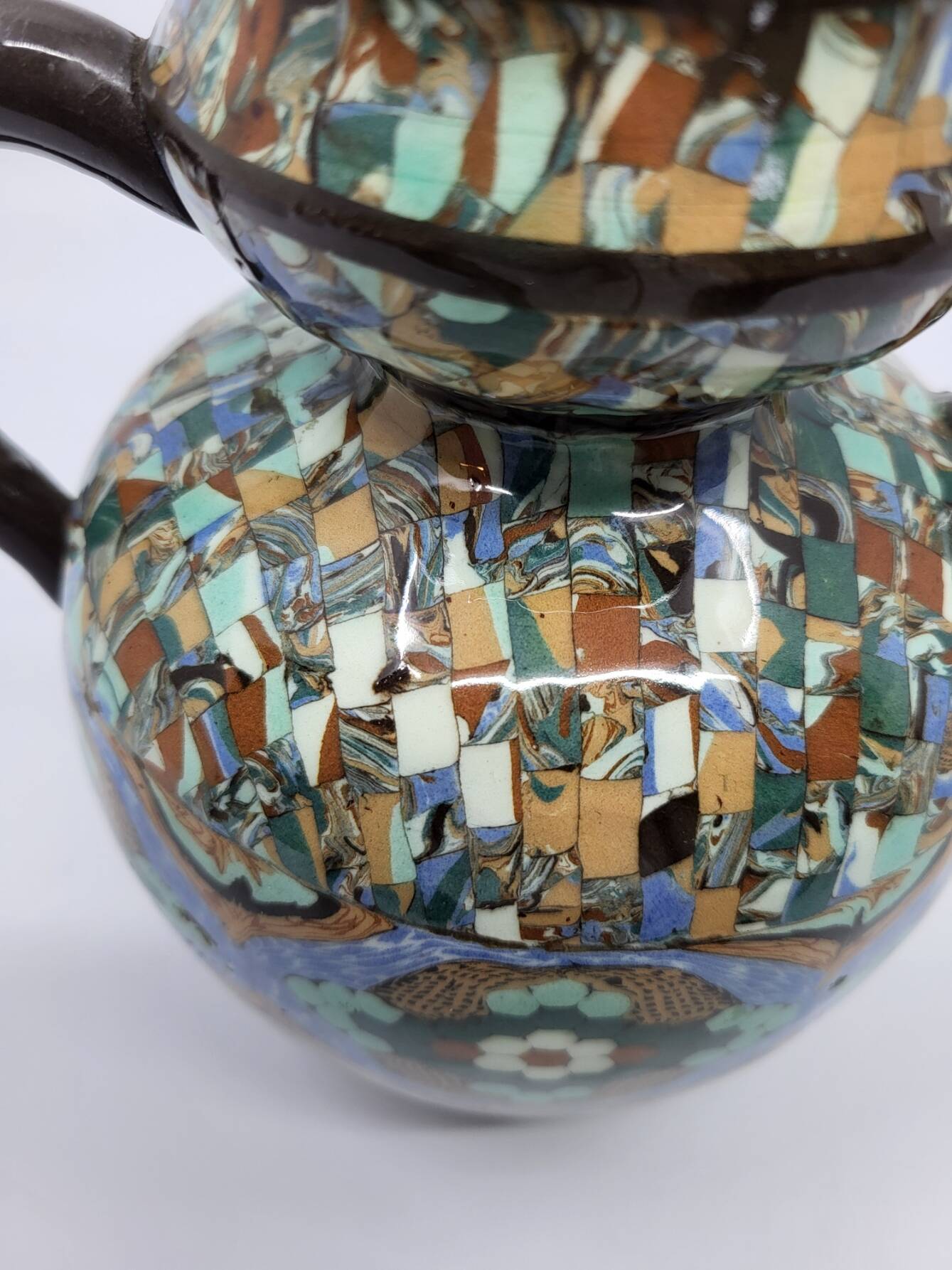 Chevrette Jean Gerbino ceramic, France Côte-d'Azur 1950