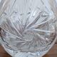 crystal wine decanter from Samabor, Czechoslovakia,